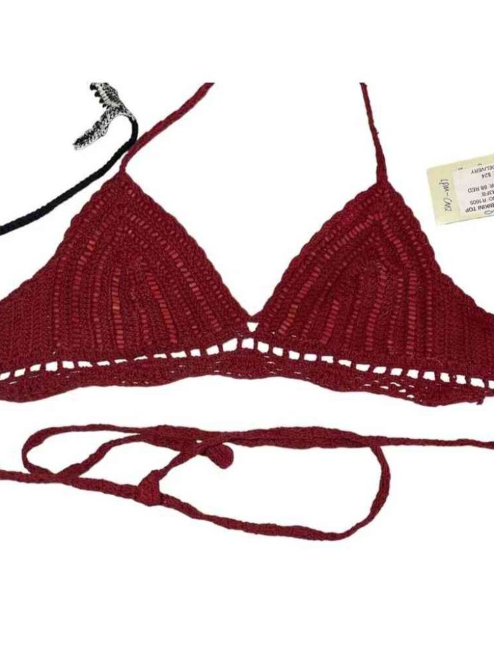 NWT Lot Of 2 Raga Boho Crochet/Halter Tops Women's Size Small - Picture 5 of 5